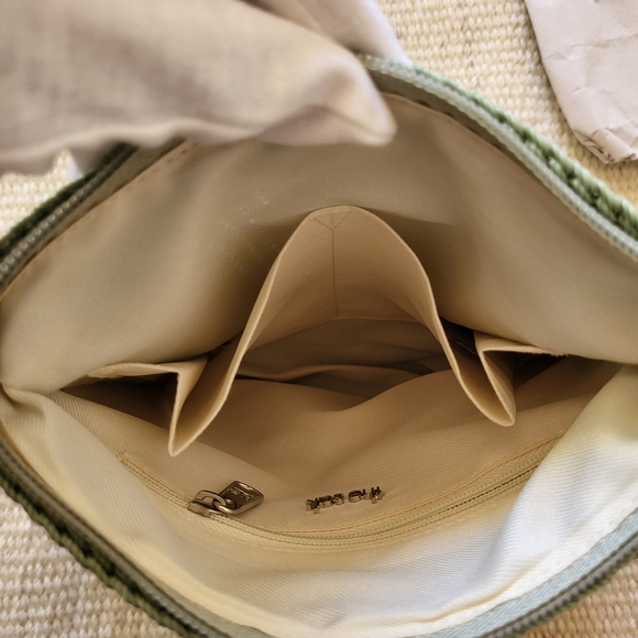 NWT The Sak Crochet Craze Rad Crossbody in Seafoam - Picture 8 of 12